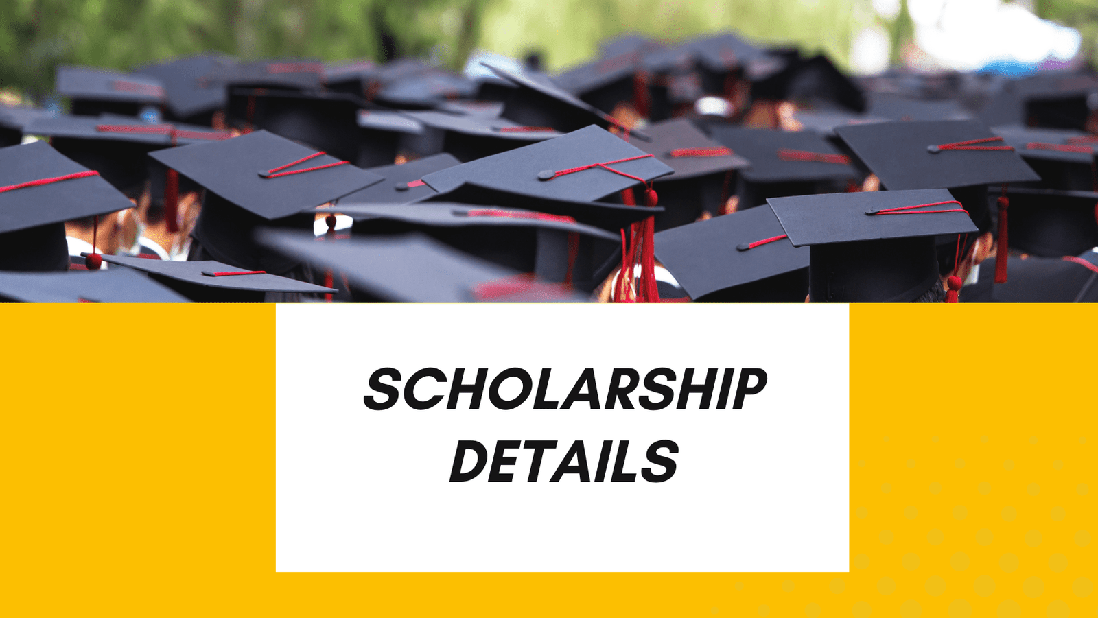All Scholarships- Details