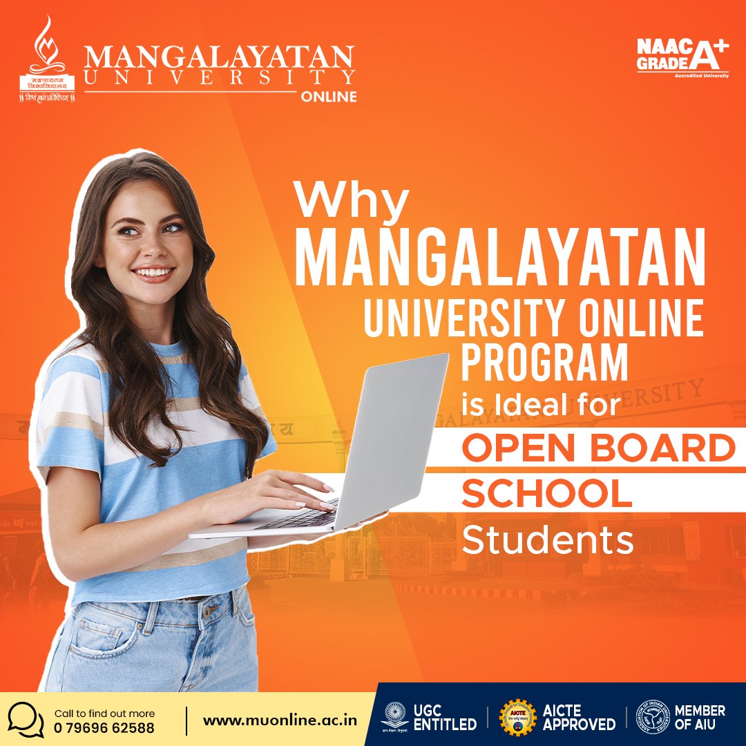 Why Mangalayatan University Online Program is Ideal for Open Board School Students