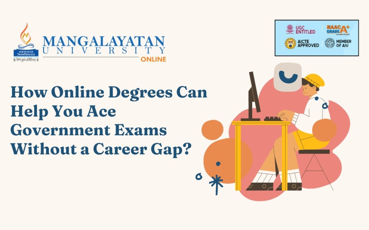 How Online Degrees Can Help You Ace Government Exams Without a Career Gap